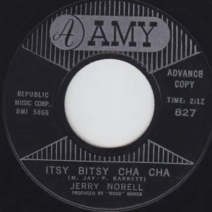 Jerry Norell - Itsy Bitsy Cha Cha / Yo Yo