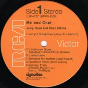 LP - Jerry Reed And Chet Atkins - Me And Chet