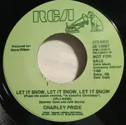 7inch Vinyl Single - Jerry Reed / Charley Pride - Christmas Time's A-Comin' / Let It Snow, Let It Snow, Let It Snow - Promo, Ships In Company Sleeve