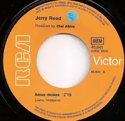 7inch Vinyl Single - Jerry Reed - Amos Moses - B-Side Variant