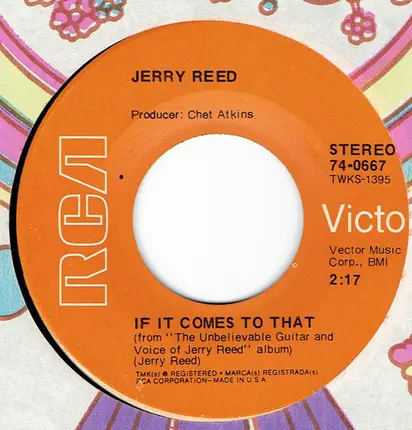 Jerry Reed - Smell the Flowers