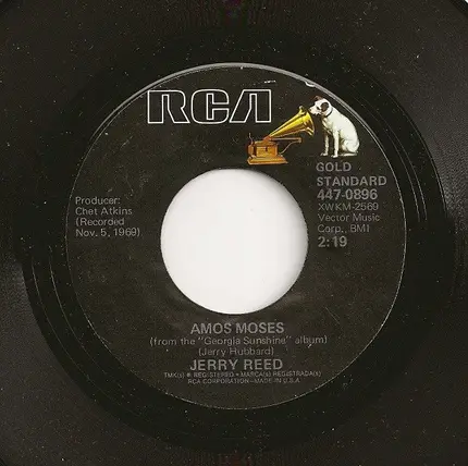 Jerry Reed - When You're Hot, You're Hot / Amos Moses