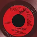 7inch Vinyl Single - Jerry Reed - (Who Was The Man Who Put) The Line In Gasoline - red vinyl