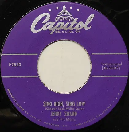 Jerry Shard & His Music - The Gang That Sang Heart Of My Heart