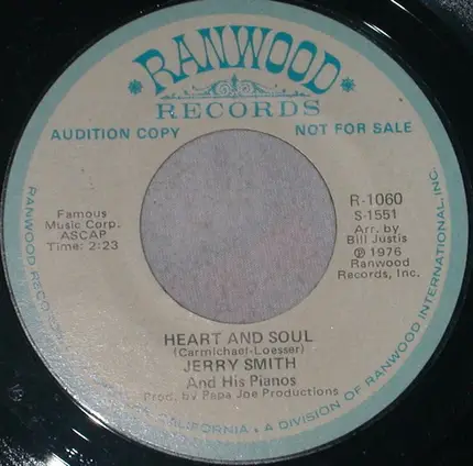 Jerry Smith - Heart And Soul