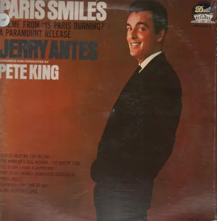 Jerry Antes - Paris Smiles (Theme From 'Is Paris Burning?'