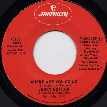 Jerry Butler - You Can Fly / Where Are You Going