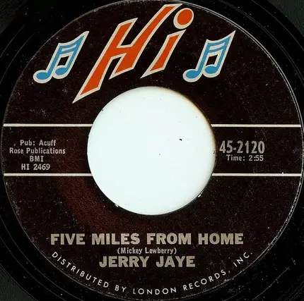 Jerry Jaye - My Girl Josephine