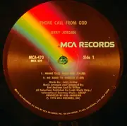 LP - Jerry Jordan - Phone Call From God