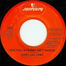 7inch Vinyl Single - Jerry Lee Lewis - Sometimes A Memory Ain't Enough