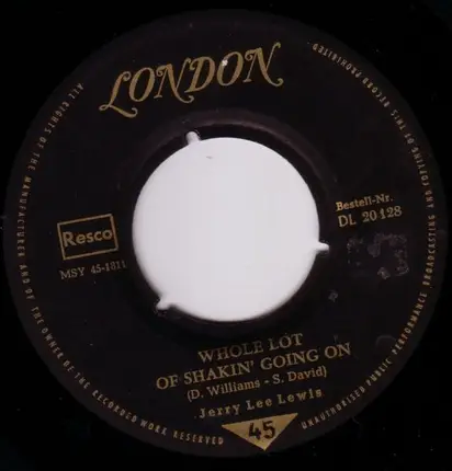 Jerry Lee Lewis - Whole Lot of Shakin'