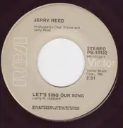 7inch Vinyl Single - Jerry Reed - Let's Sing Our Song / Grab Bag