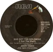 7inch Vinyl Single - Jerry Reed - She Got The Goldmine (I Got The Shaft)