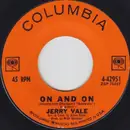 7inch Vinyl Single - Jerry Vale - On And On / The Peking Theme (So Little Time)