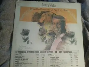 Jerry Vale - Sings The Greatest Hits Of Nat King Cole