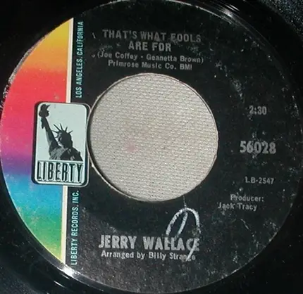 Jerry Wallace - Another Time, Another Place,Another World
