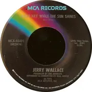 7inch Vinyl Single - Jerry Wallace - Make Hay While The Sun Shines
