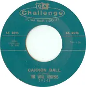 7inch Vinyl Single - Jerry Wallace / The Soul Surfers - In The Misty Moonlight / Cannon Ball