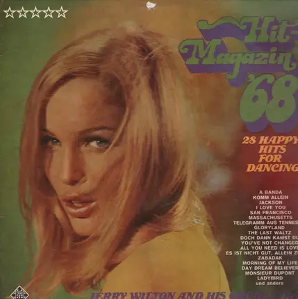 Jerry Wilton and his Orchestra - Hit Magazin 68
