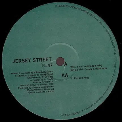 Jersey Street - Vaya A Vivir