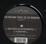 12inch Vinyl Single - Jestofunk Feat. Ce Ce Rogers - Happy