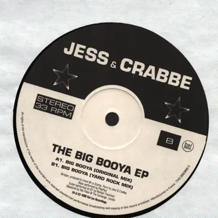 Jess & Crabbe - The Big Booya EP
