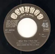 7inch Vinyl Single - Jess & James With The J.J. Band - Move / What Was I Born For