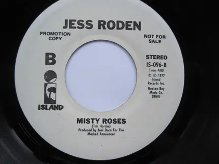 Jess Roden - The Hardest Blow * Misty Roses