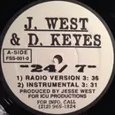 12inch Vinyl Single - Jesse West & Derrick Keyes - 24/7