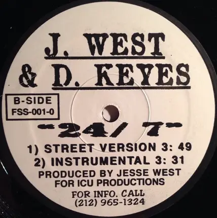 Jesse West & Derrick Keyes - 24/7