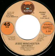 Jesse Winchester - Say What / If Only