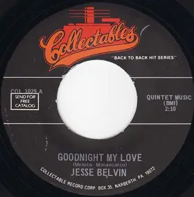 Jesse Belvin - Goodnight My Love / Angel Baby