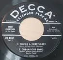 7inch Vinyl Single - Jesse Crawford - You're A Sweetheart, Cuban Love Song / Exactly Like You, Where Are You