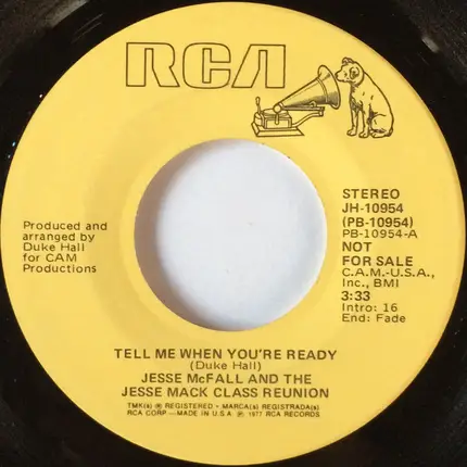 Jesse McFall And The Jesse Mack Class Reunion - Tell Me When You're Ready