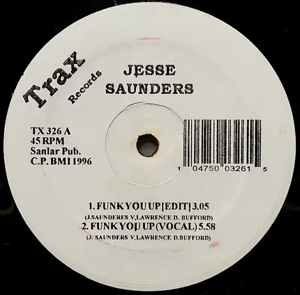 Jesse Saunders - Funk You Up