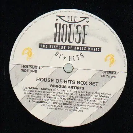 Jesse Saunders, Kevin Saunderson, Model 500 a.o. - The History Of House Music