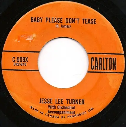Jesse Lee Turner - Baby Please Don't Tease