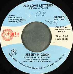 Jessey Higdon - Old Love Letters