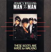 Jessica Williams Meets Man 2 Man - These Boots Are Made For Walking