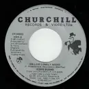 7inch Vinyl Single - Jessie Burns - On Less Lonely Night / Last Chance For Paradise