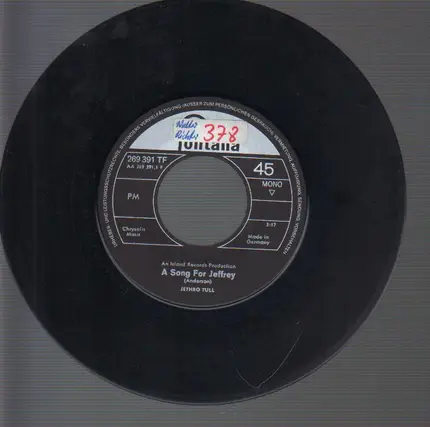 Jethro Tull - A Song For Jeffrey / One For John Gee