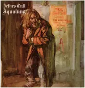 LP - Jethro Tull - Aqualung - GREEN LABELS, textured gatefold cover