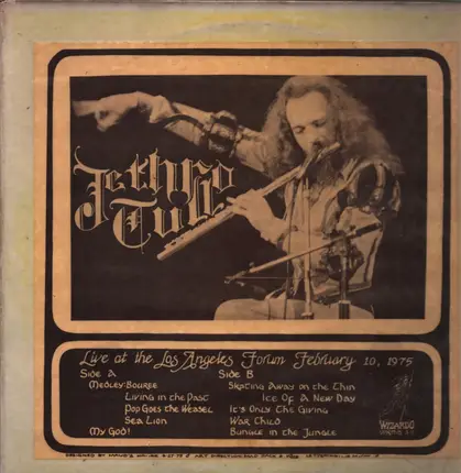 Jethro Tull - Live At The Los Angeles Forum February 10, 1975