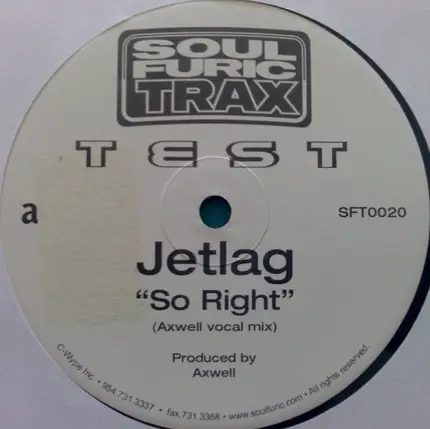 Jetlag - So Right