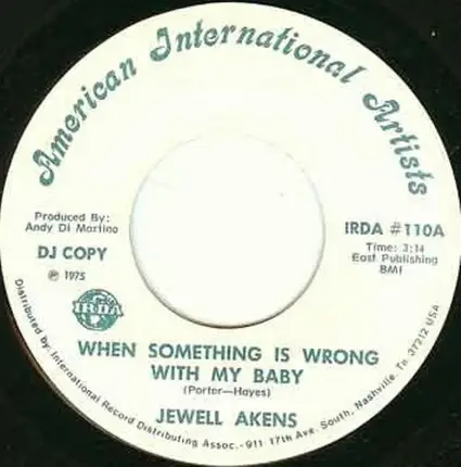 Jewel Akens - When Something Is Wrong With My Baby / I Just Can't Turn My Habit Into Love