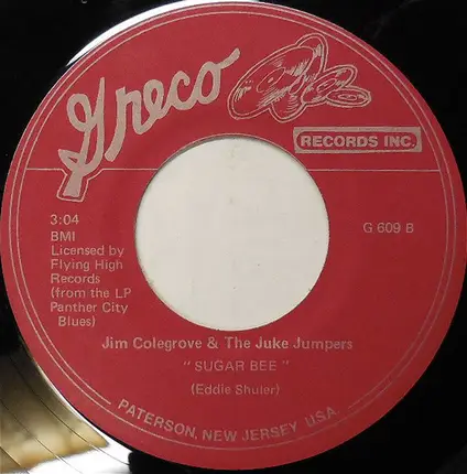 Jim Colegrove & The Juke Jumpers - Why Don't You Eat Where You Slept Last Night
