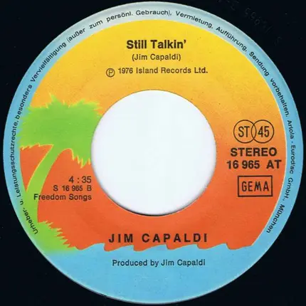 Jim Capaldi - Talkin' Bout My Baby
