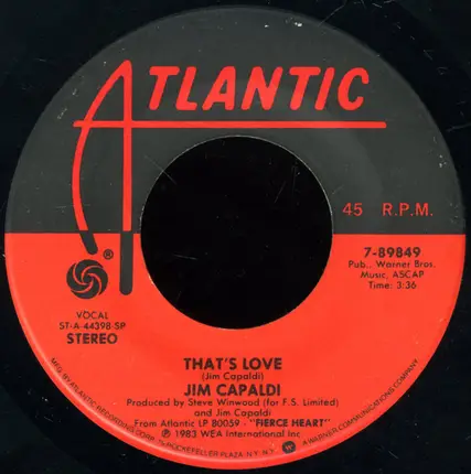 Jim Capaldi - That's Love