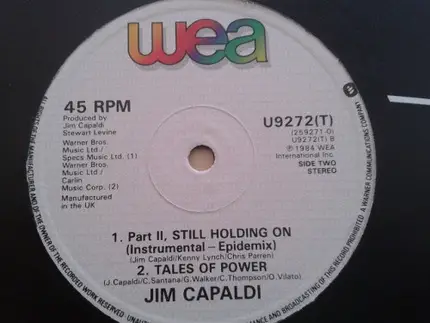 Jim Capaldi - I'll Keep Holding On (Part 1)