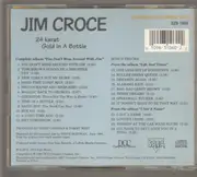 CD - Jim Croce - 24 Karat Gold In A Bottle - Limited Edition, Gold CD
